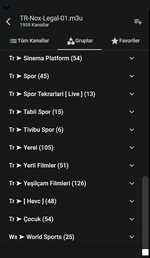 TR Nox Legal Kanallar 1959 adet