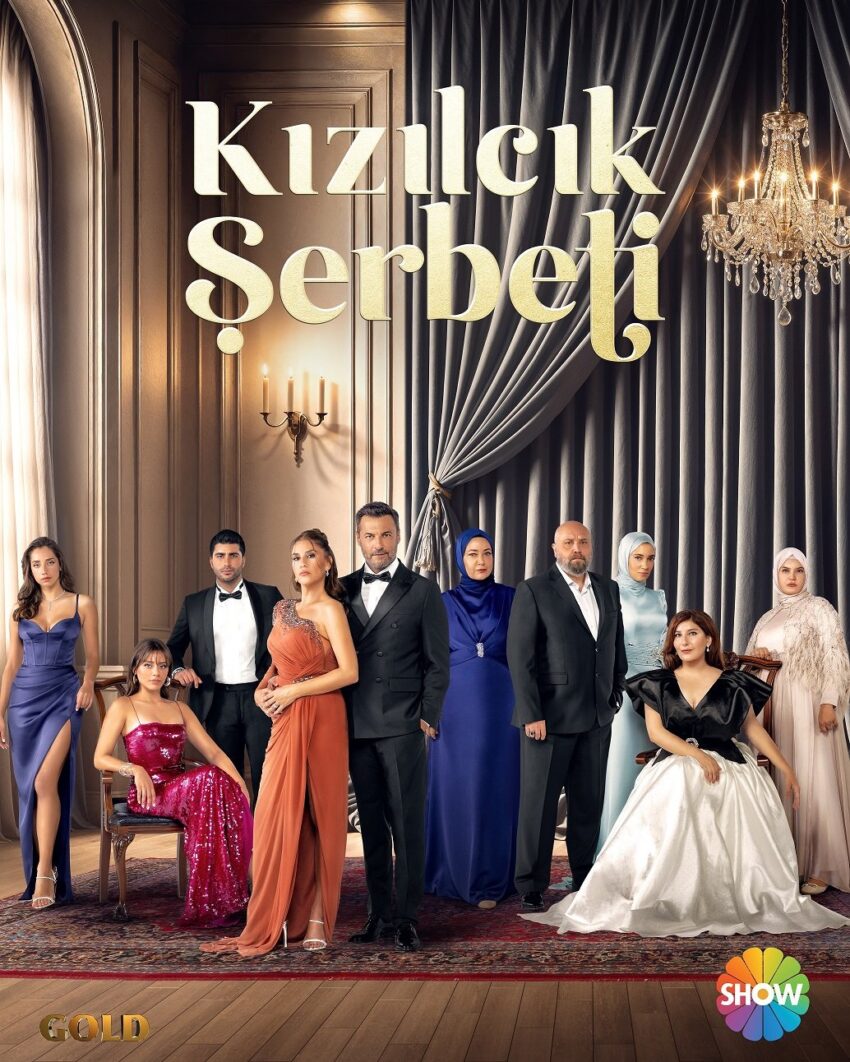 Kızılcık Şerbeti afişine kriz önlemi, 14 oyuncu yer alıyor